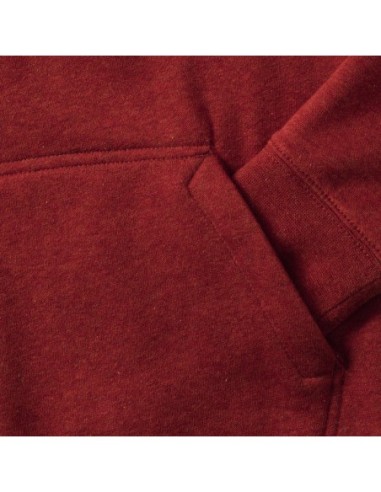 Ladies Authentic Melange Hooded Sweat11