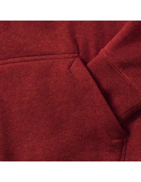 Ladies Authentic Melange Hooded Sweat11