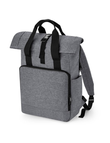 Recycled Twin Handle Roll-Top Laptop Backpack1