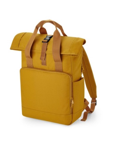 Recycled Twin Handle Roll-Top Laptop Backpack3