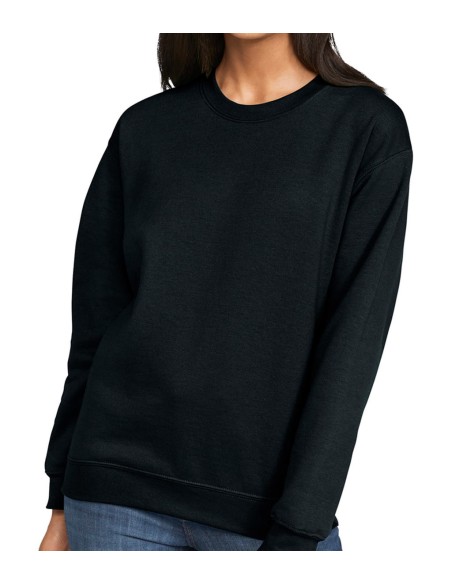 Softstyle Midweight Fleece Adult Crewneck1
