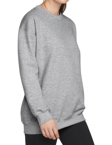 Softstyle Midweight Fleece Adult Crewneck2