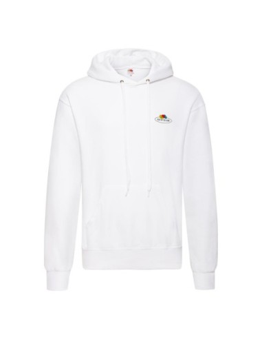 Vintage Hooded Sweat Classic Small Logo Print0