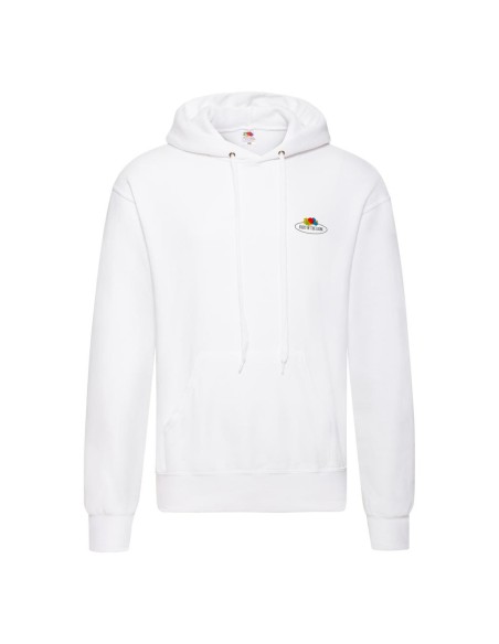 Vintage Hooded Sweat Classic Small Logo Print0