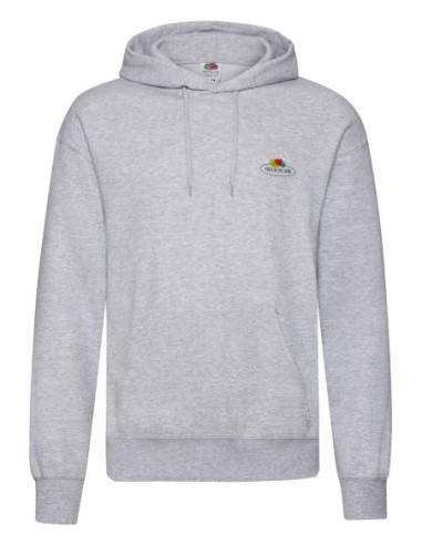 Vintage Hooded Sweat Classic Small Logo Print4