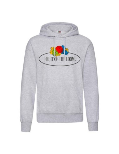 Vintage Hooded Sweat Classic Large Logo Print2