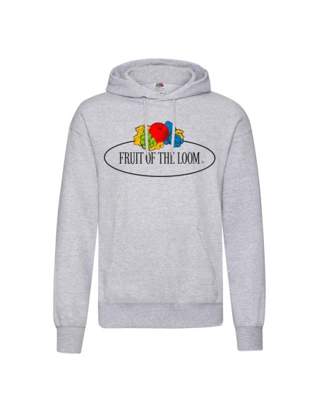 Vintage Hooded Sweat Classic Large Logo Print2