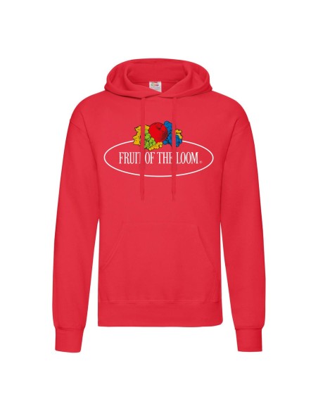 Vintage Hooded Sweat Classic Large Logo Print4