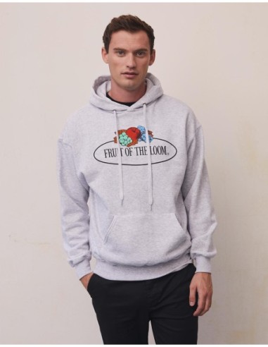 Vintage Hooded Sweat Classic Large Logo Print6