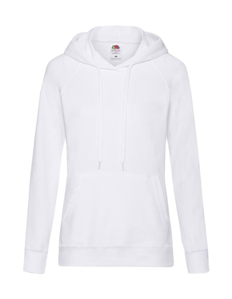Ladies Lightweight Hooded Sweat0
