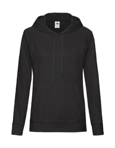 Ladies Lightweight Hooded Sweat1