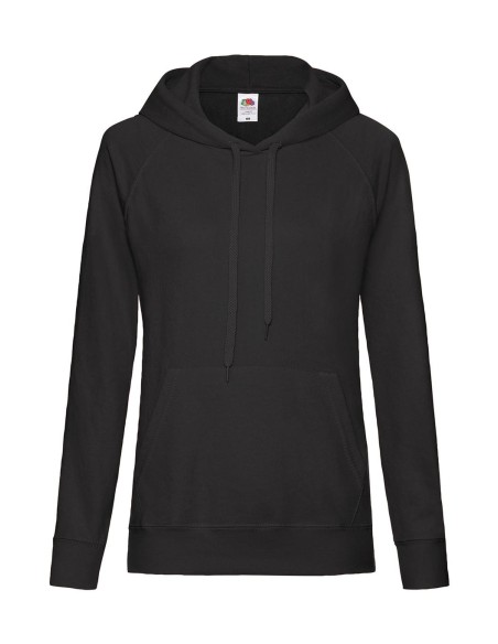 Ladies Lightweight Hooded Sweat1