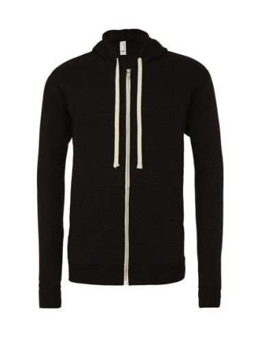 Unisex Triblend Full Zip Hoodie0