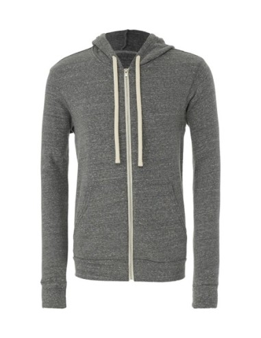 Unisex Triblend Full Zip Hoodie1