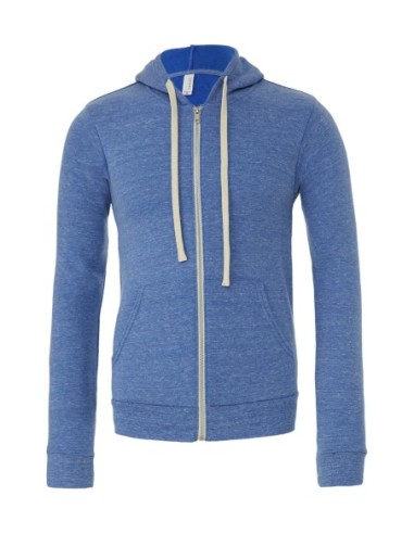 Unisex Triblend Full Zip Hoodie2