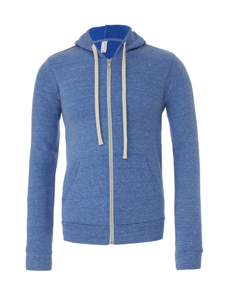 Unisex Triblend Full Zip Hoodie2