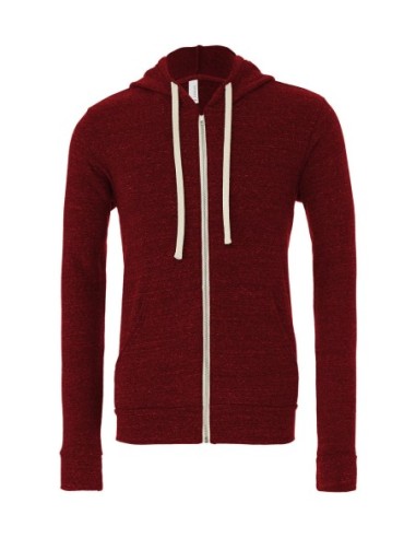 Unisex Triblend Full Zip Hoodie3
