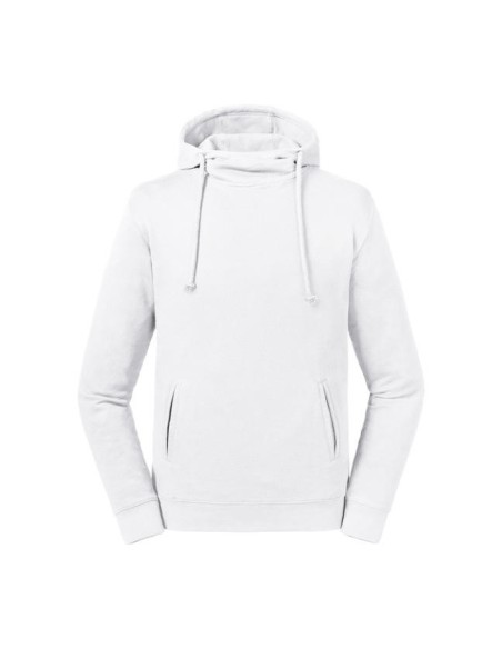 Pure Organic High Collar Hooded Sweat0
