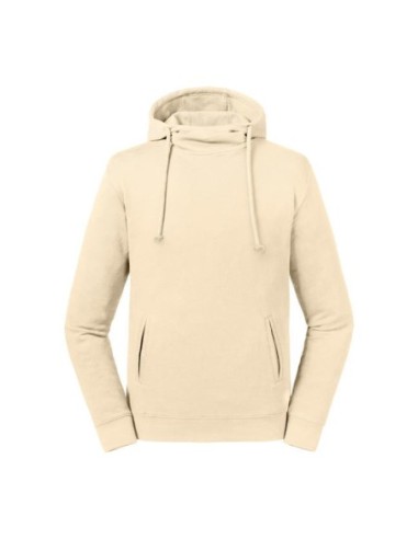Pure Organic High Collar Hooded Sweat1