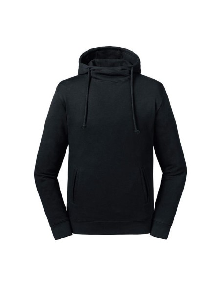 Pure Organic High Collar Hooded Sweat3