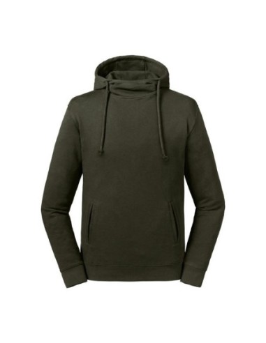 Pure Organic High Collar Hooded Sweat7