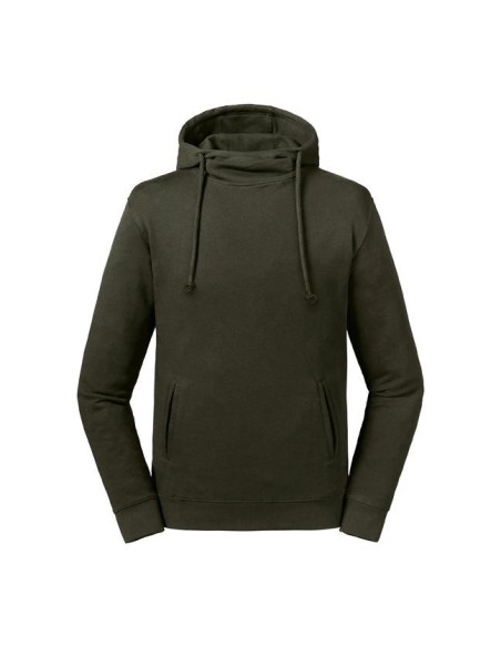 Pure Organic High Collar Hooded Sweat7