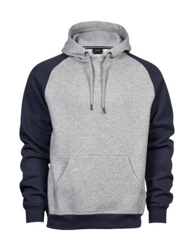 Two-Tone Hooded Sweatshirt0