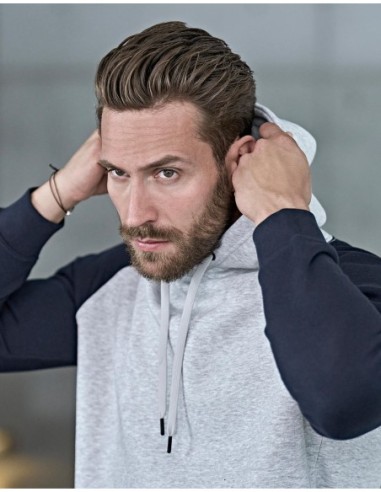 Two-Tone Hooded Sweatshirt3