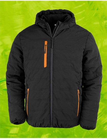 Black Compass Padded Winter Jacket4