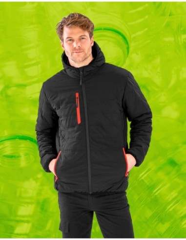 Black Compass Padded Winter Jacket6