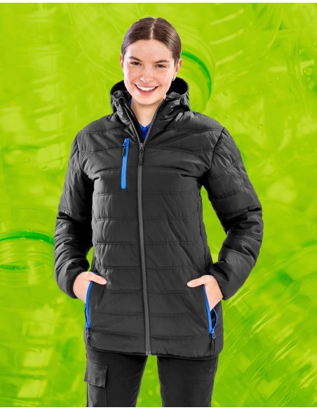 Black Compass Padded Winter Jacket7
