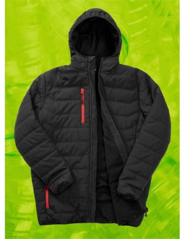 Black Compass Padded Winter Jacket9