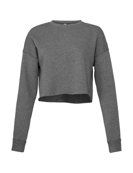 Womens Cropped Crew Fleece1
