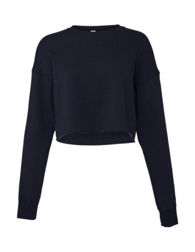 Womens Cropped Crew Fleece2