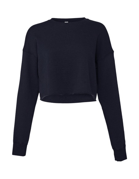 Womens Cropped Crew Fleece2