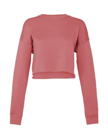 Womens Cropped Crew Fleece4