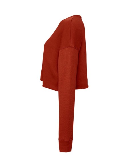 Womens Cropped Crew Fleece7