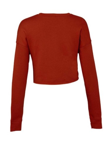 Womens Cropped Crew Fleece8