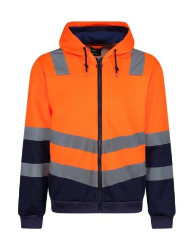 Pro Hi Vis Full Zip Hoodie0