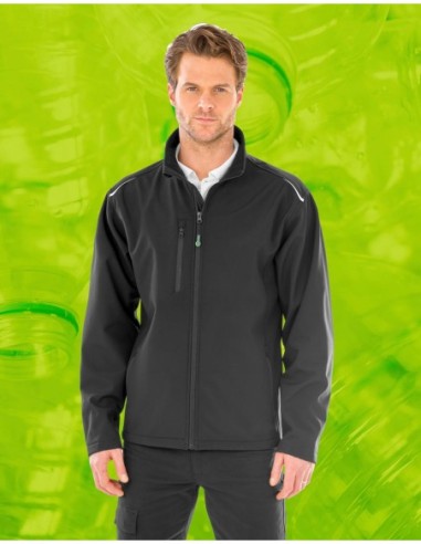 Recycled 3-Layer Printable Softshell Jacket3