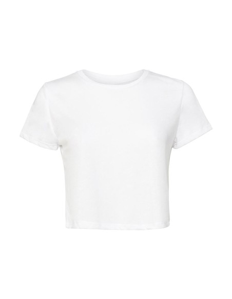 Womens Flowy Cropped Tee0