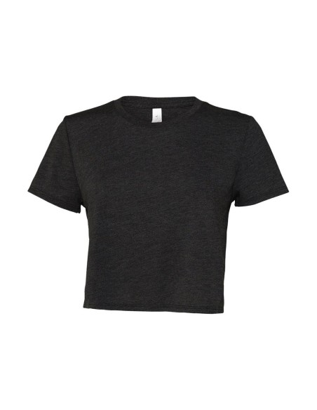 Womens Flowy Cropped Tee2