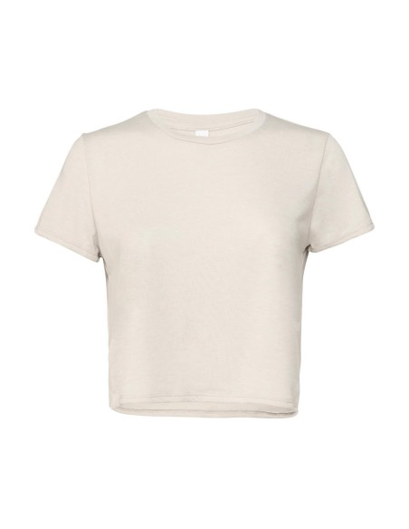Womens Flowy Cropped Tee3