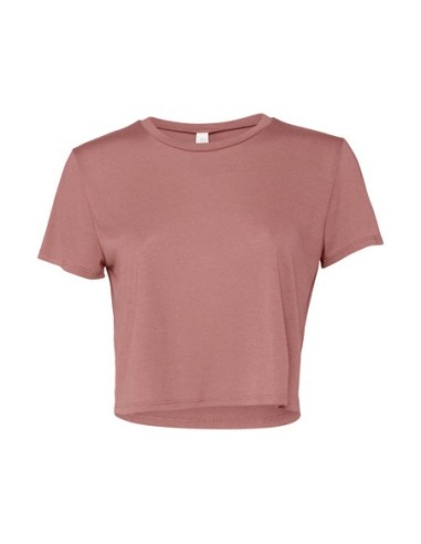 Womens Flowy Cropped Tee4