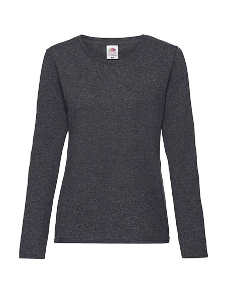 Ladies Valueweight Long Sleeve T1