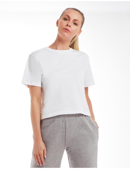 Womens Cropped Heavy T2