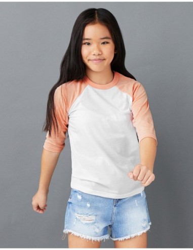 Youth 34 Sleeve Baseball Tee7