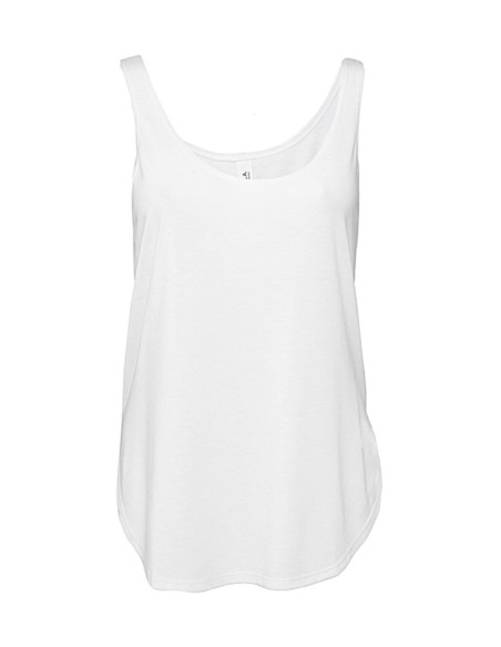 Womens Flowy Side Slit Tank0