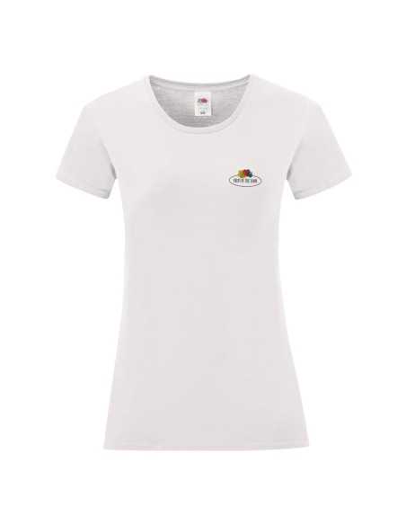 Ladies Vintage T Small Logo Print0