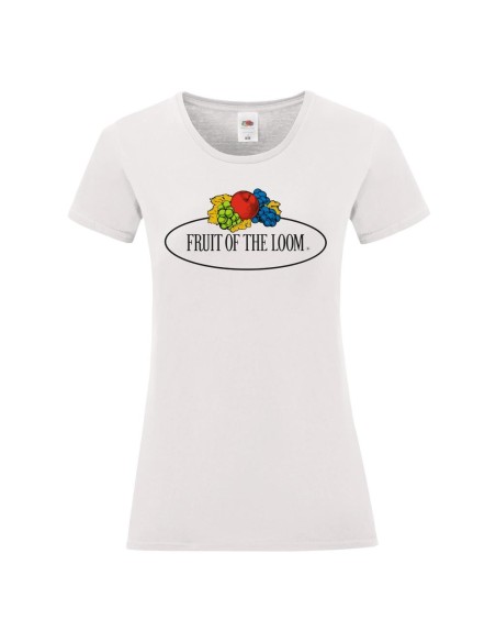Ladies Vintage T Large Logo Print0